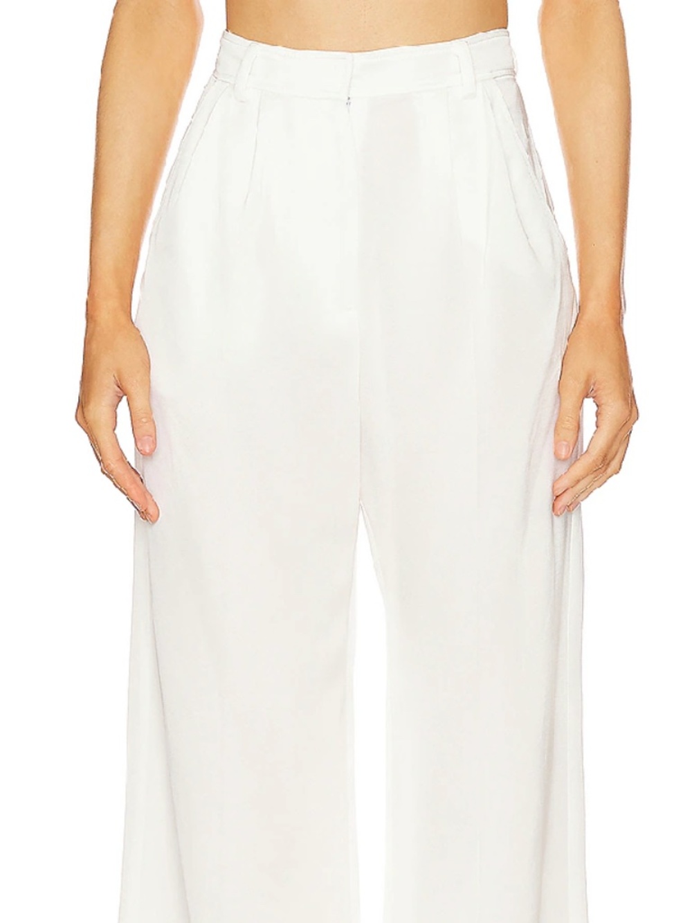 Lovers + Friends - Women's White Denver Pant Size S (NWT) - Picture 6 of 9